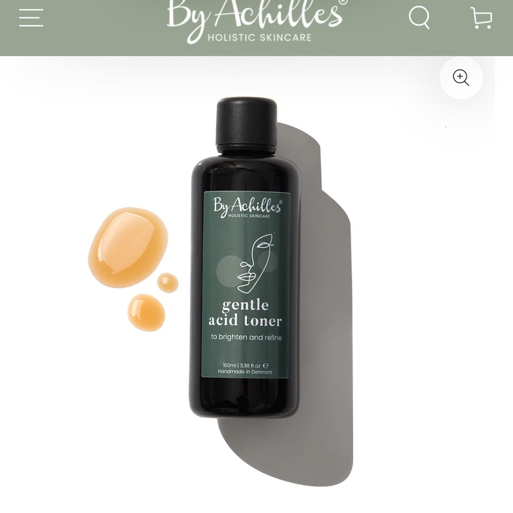 NIB By Achilles skincare gentle acid toner